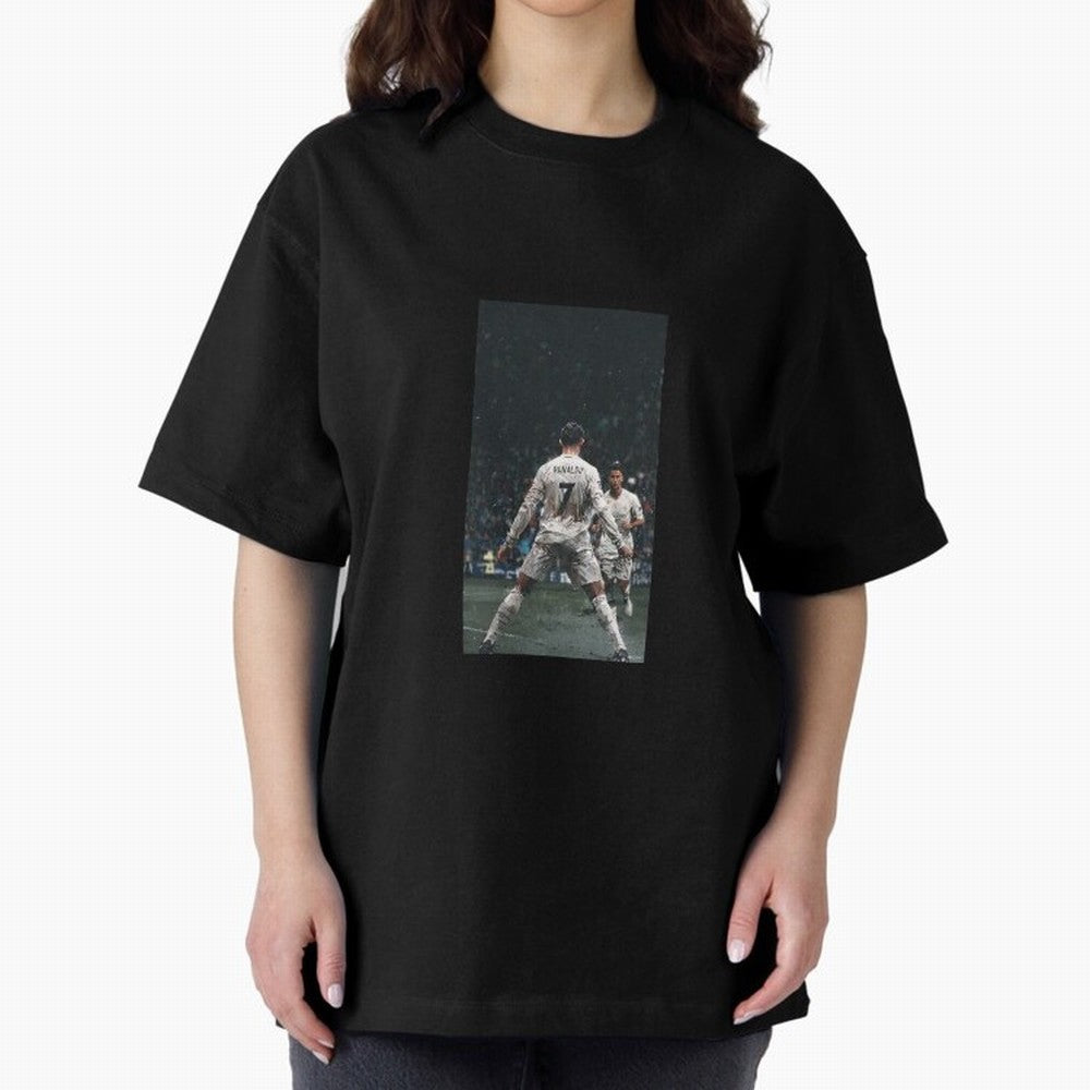 CR7 Oversized T-Shirt Celebrate Every Goal in FIFA World Cup 2026 Built around Cristiano Ronaldo, England, France and Netherlands Energy, Fan Favorite Moments, National Team Passion, Big Match Drama and Soccer History; Perfect for People Who Love