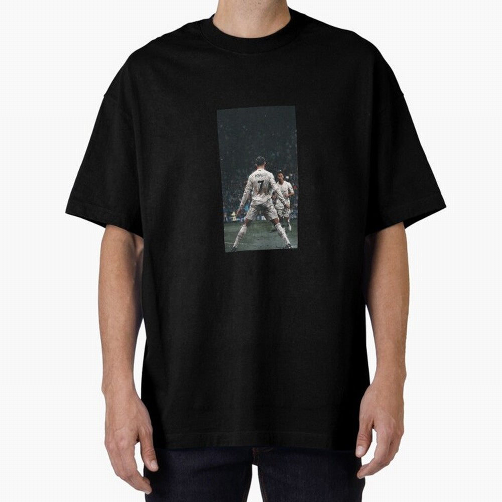 CR7 Oversized T-Shirt Celebrate Every Goal in FIFA World Cup 2026 Built around Cristiano Ronaldo, England, France and Netherlands Energy, Fan Favorite Moments, National Team Passion, Big Match Drama and Soccer History; Perfect for People Who Love
