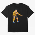 Matheus Cunha Goal Celebration Dance Oversized T-Shirt Celebrate the Magic of FIFA World Cup 2026 Spirit, Featuring Portugal, Mbappe, Vintage Soccer Flavor, Modern Football Stars, National Flags and Final Night Emotion; Ideal for Fans Who Follow