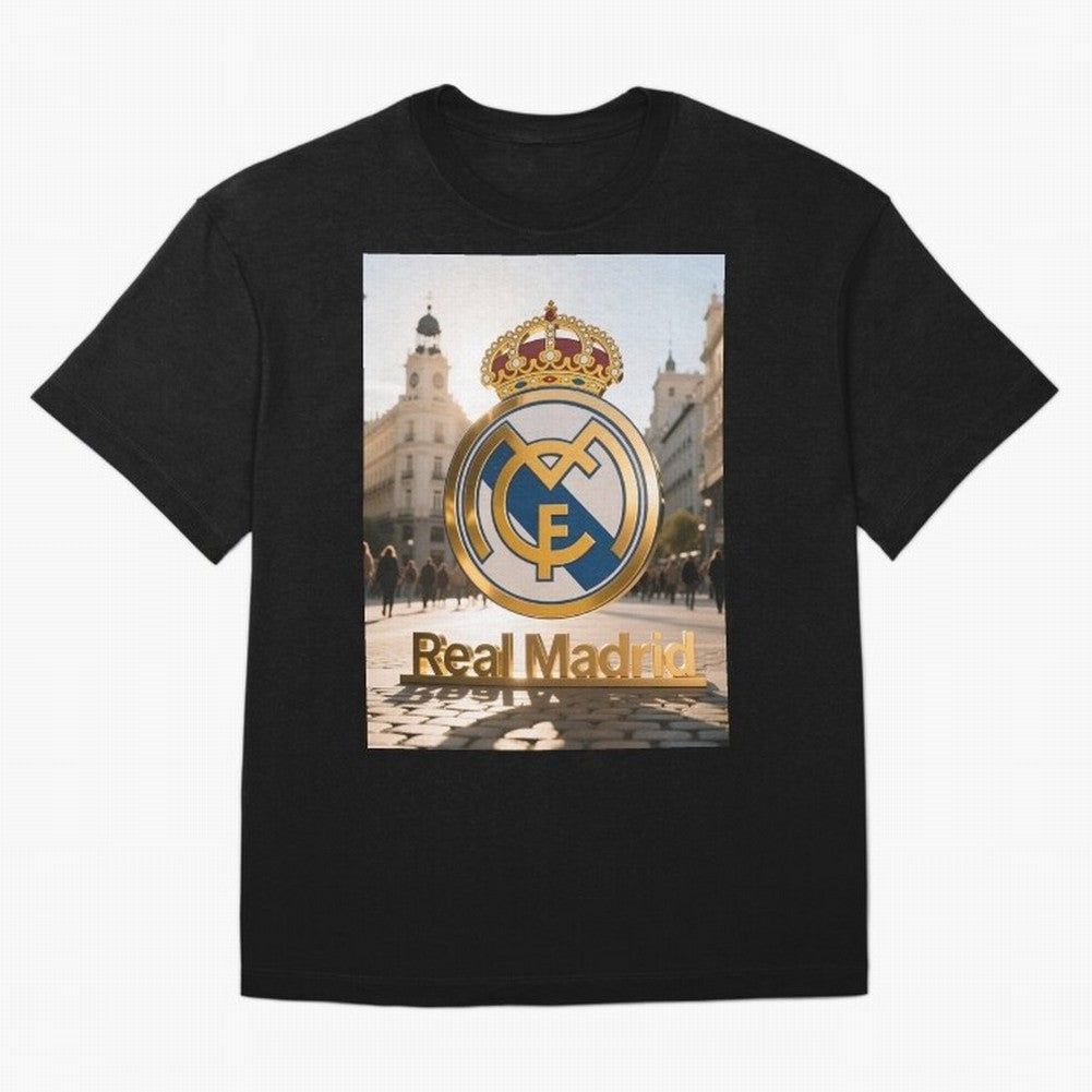 As¨ª as¨ª as¨ª Gana el Madrid Oversized T-Shirt Honor FIFA World Cup 2026 USA Canada Mexico Filled with Neymar, Haaland and Cristiano Ronaldo, England and Germany Energy, Goal Celebration Energy, Supporter Heritage, Football Icons and Worldwide