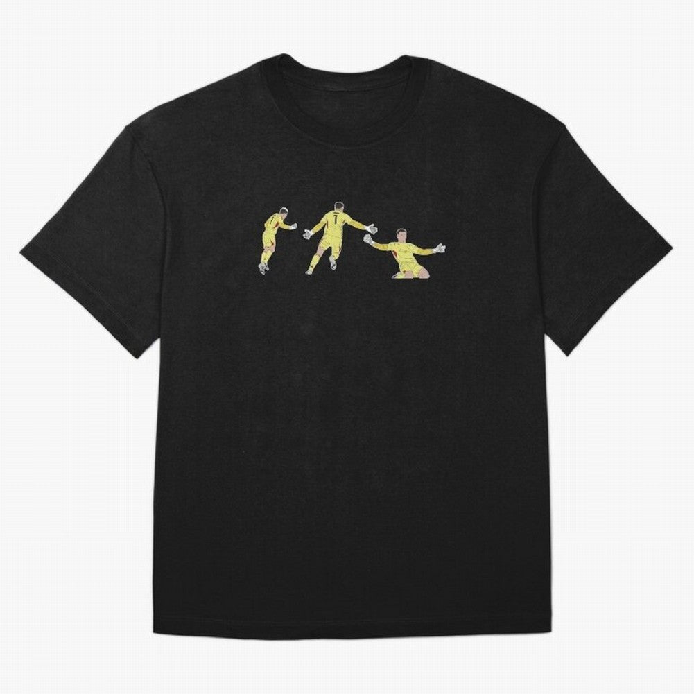 Anatoliy Trubin Last Minute Header Goal Celebration Oversized T-Shirt Turn Every Weekend Toward FIFA World Cup 2026 for Fans of Messi, Neymar and Mbappe and Argentina, France and Brazil, Bringing Goal Celebration Energy, Supporter Heritage,