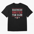 American United Fan Club Oversized T-Shirt Discover FIFA World Cup 2026 USA Canada Mexico Spirit, Featuring England, France and Netherlands, Haaland and Mbappe, Classic Soccer Heritage, Championship Pressure, Fan Loyalty and International Pride;