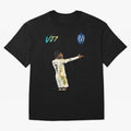 Vini Jr Oversized T-Shirt Follow Every Goal of the FIFA World Cup 2026 Journey through Messi and Cristiano Ronaldo Highlights, England and Germany Pride, Champion Mindset, Group Stage Buzz, Knockout Tension and Passionate Fan Culture; Ideal for
