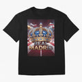 The Diamond of Real Madrid Oversized T-Shirt Honor the Football Icons of the FIFA World Cup 2026 Group Stage Journey through Neymar, Haaland and Cristiano Ronaldo Highlights, Argentina, France and Brazil Pride, Retro Football Energy, Iconic