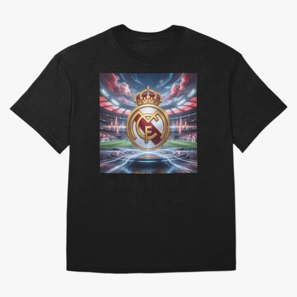 Los Campeones del Bernab¨¦u Oversized T-Shirt Celebrate the Magic of FIFA World Cup 2026 Group Stage Spirit, Centered on Netherlands, Messi, Neymar and Mbappe, Supporter Pride, Iconic Celebrations, Legendary Names and Global Match Day Energy; Built