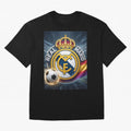 Pelot¨®n Real Madrid Oversized T-Shirt Show Love for Legendary Goals in the FIFA World Cup 2026 Journey through Mbappe Highlights, France and Portugal Pride, Supporter Pride, Iconic Celebrations, Legendary Names and Global Match Day Energy; Ideal