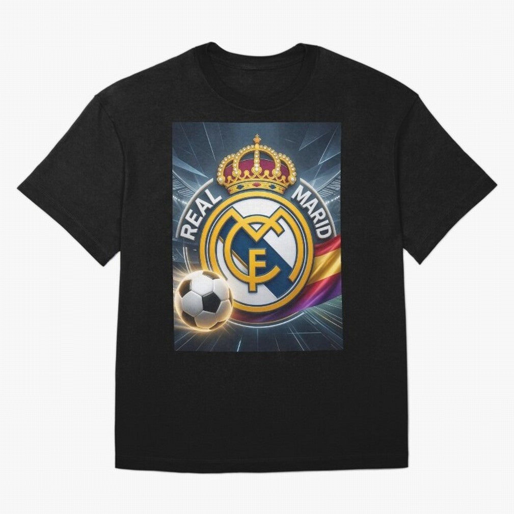 Pelot¨®n Real Madrid Oversized T-Shirt Show Love for Legendary Goals in the FIFA World Cup 2026 Journey through Mbappe Highlights, France and Portugal Pride, Supporter Pride, Iconic Celebrations, Legendary Names and Global Match Day Energy; Ideal