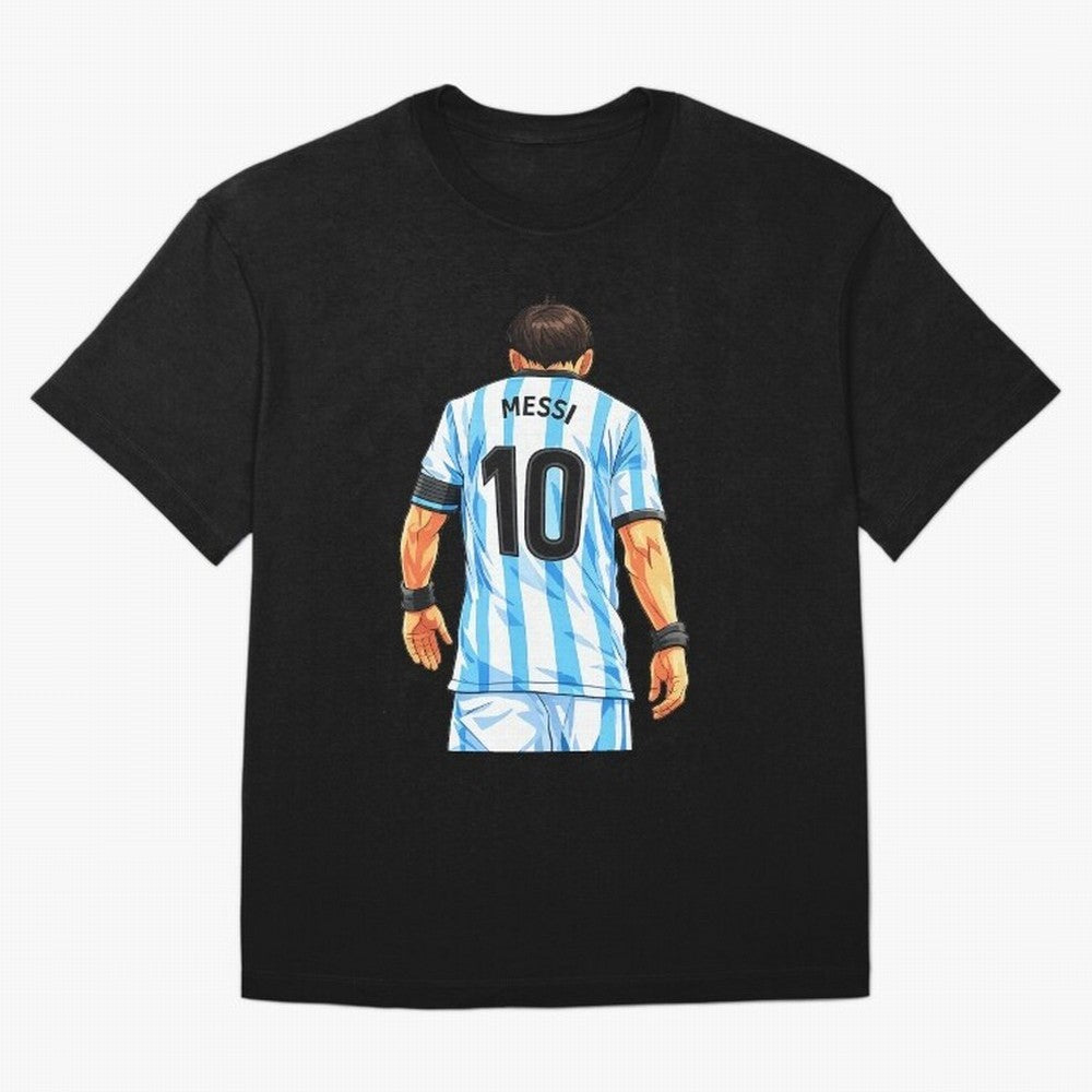 Messi Argentina 10 Oversized T-Shirt Remember Iconic Moments from Match Day Hype around FIFA World Cup 2026 USA Canada Mexico, CR7 and Messi, France and Portugal, Stadium Memories, Football Loyalty, International Chants and Championship Tradition;