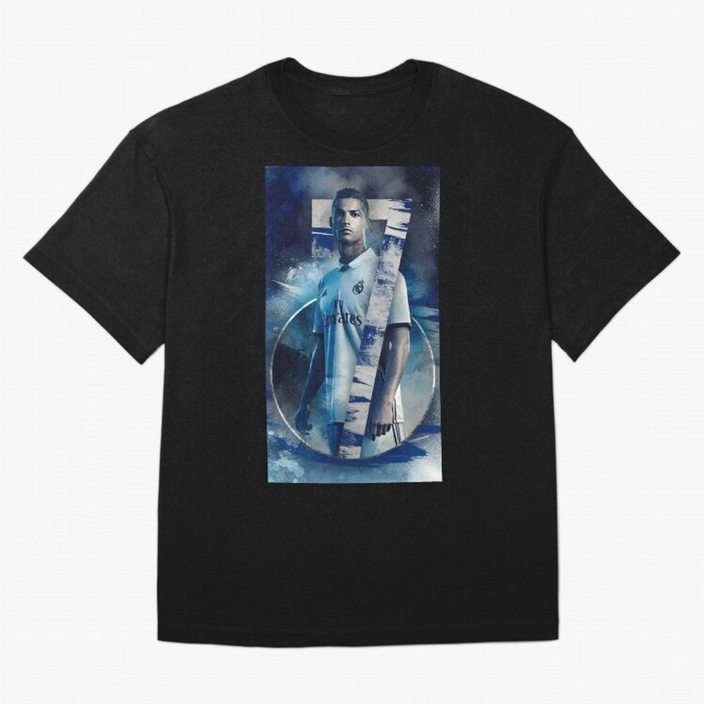 Cr7 art design wallpaper Oversized T-Shirt Experience the Global Stage of Match Day Hype around FIFA World Cup 2026 USA Canada Mexico, Cristiano Ronaldo, Haaland and CR7, Spain, Global Supporter Spirit, Legendary Goals, National Colors and