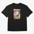 Cristiano Ronaldo Cr7 Collage Oversized T-Shirt Follow Global Football Passion for FIFA World Cup 2026, Celebrating Haaland and Mbappe, Netherlands, Retro Football Energy, Iconic Rivalries, Trophy Chase Drama and Stadium Atmosphere; Great for Watch