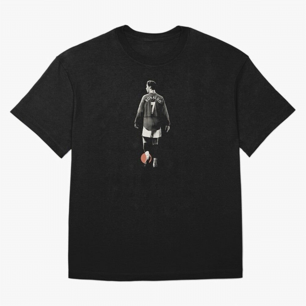 Cristiano Ronaldo Cr7 Minimalist Oversized T-Shirt Celebrate Global Passion for FIFA World Cup 2026 Spirit, Made for Spain and Netherlands, Haaland, Classic Soccer Heritage, Championship Pressure, Fan Loyalty and International Pride; Great for