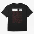 Manchester United Oversized T-Shirt Bring Retro Soccer Energy to Global Football Passion for FIFA World Cup 2026 USA Canada Mexico, Centered on CR7, Brazil, Championship Spirit, Famous Goals, Roaring Crowds and International Football Unity; Perfect