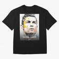 Cristiano Ronaldo Cr7 Football Soccer Player Icon Legend Power Oversized T-Shirt Bring World Football Passion into FIFA World Cup 2026 Group Stage Spirit, Filled with France, Haaland, Global Supporter Spirit, Legendary Goals, National Colors and