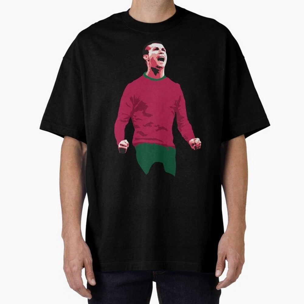 Ronaldo Oversized T-Shirt Bring Legendary Rivalry Energy to FIFA World Cup 2026 Built around Messi, Neymar and Mbappe, Netherlands Energy, Supporter Pride, Iconic Celebrations, Legendary Names and Global Match Day Energy; Created for Match Day