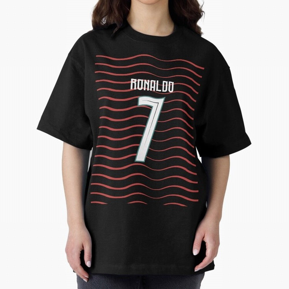 Cristiano Ronaldo Portugal Jersey 2026 World cup Oversized T-Shirt Wear the Spirit of Global Football Passion for FIFA World Cup 2026 USA Canada Mexico, Filled with Messi, CR7 and Mbappe, England and Germany, Tournament Hype, Historic Matchups,