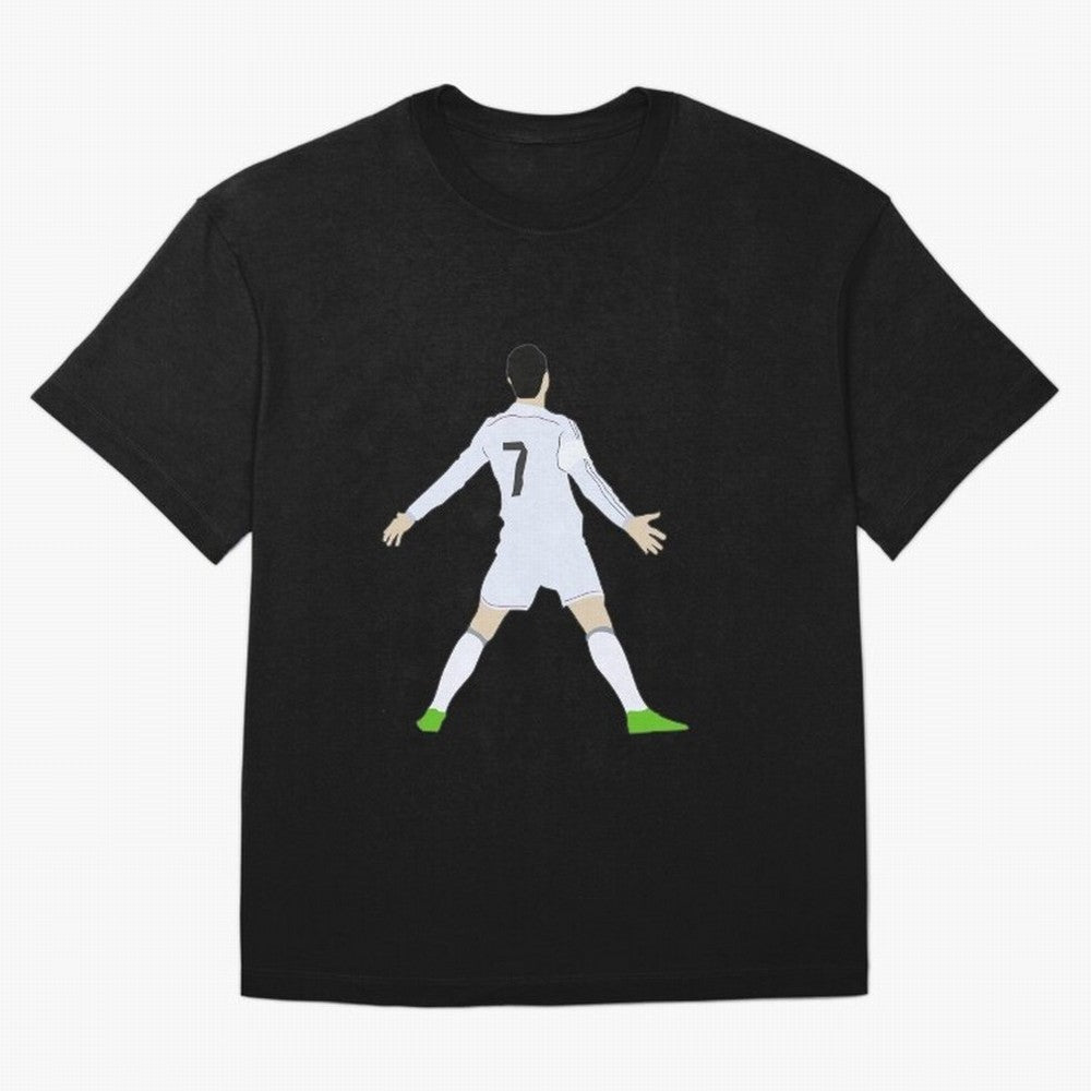 Cristiano Ronaldo Oversized T-Shirt Carry National Pride through FIFA World Cup 2026 USA Canada Mexico Spirit, Filled with England and Germany, Messi, CR7 and Mbappe, Sports Nostalgia, International Competition, Famous Players and Unforgettable
