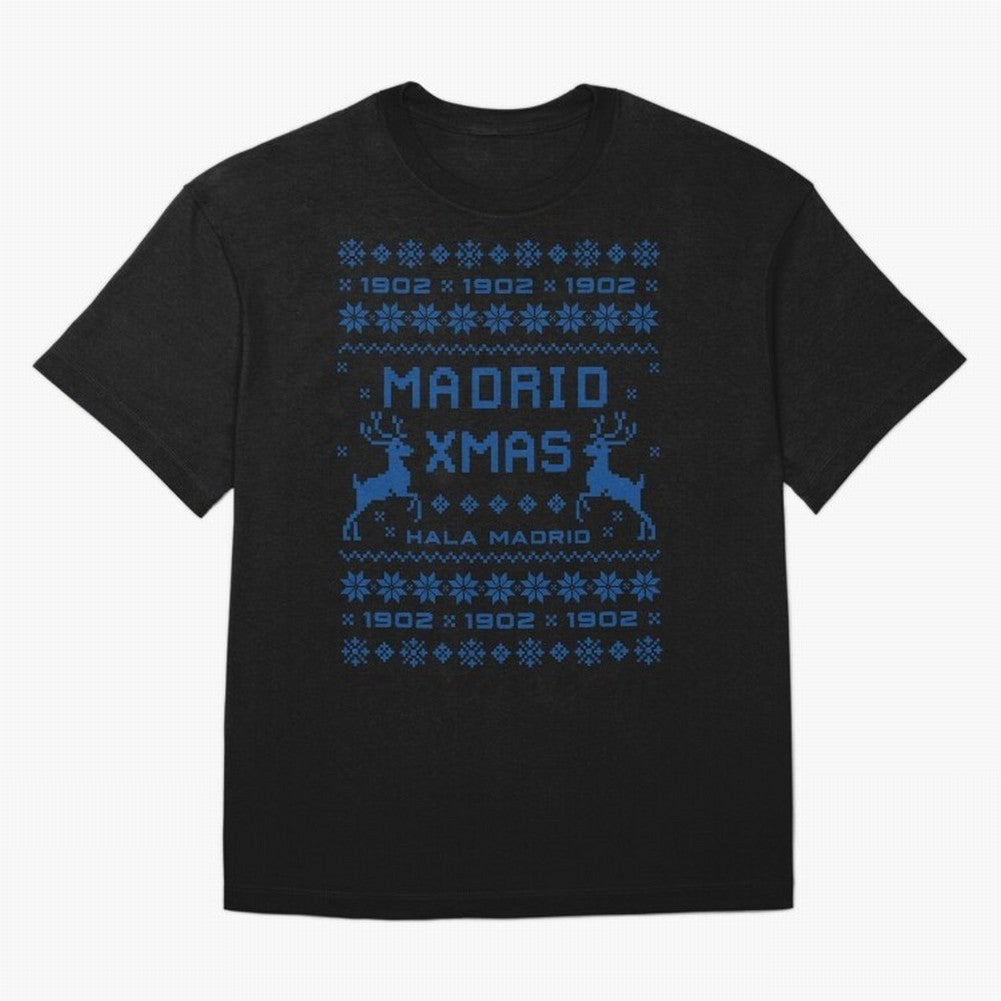 Real Madrid Christmas Oversized T-Shirt Feel the Heartbeat of FIFA World Cup 2026 USA Canada Mexico Featuring Messi, CR7 and Mbappe, Brazil, Portugal and Argentina Energy, Vintage Soccer Flavor, Modern Football Stars, National Flags and Final Night