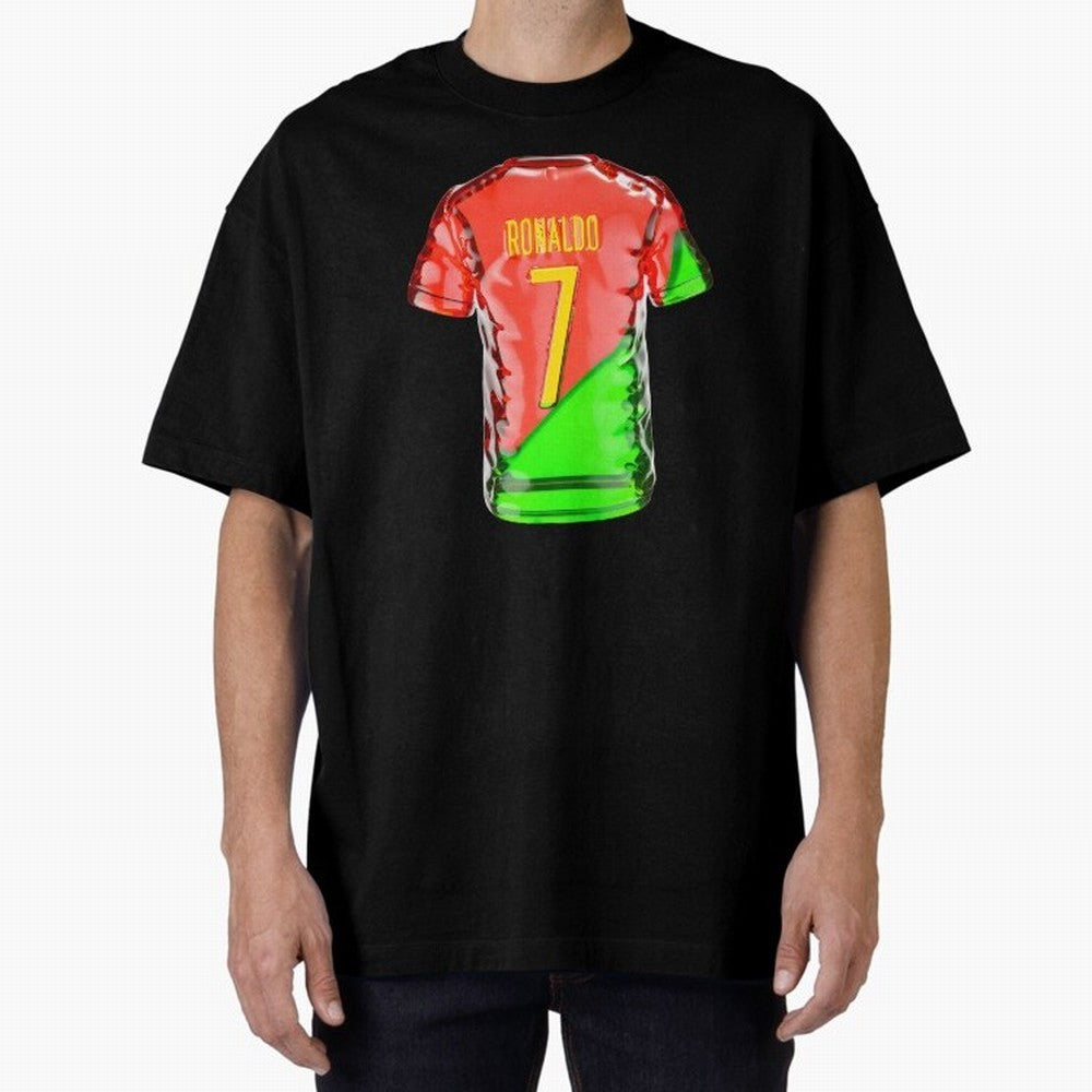 Cristiano Ronaldo Oversized T-Shirt Show Fan Pride Across the FIFA World Cup 2026 Journey through Cristiano Ronaldo, Haaland and CR7 Highlights, Portugal, Spain and Germany Pride, Tournament Hype, Historic Matchups, Family Viewing Parties and