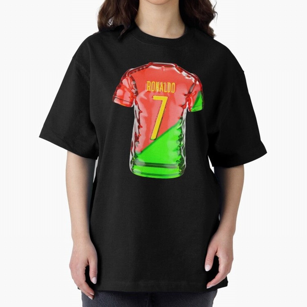 Cristiano Ronaldo Oversized T-Shirt Show Fan Pride Across the FIFA World Cup 2026 Journey through Cristiano Ronaldo, Haaland and CR7 Highlights, Portugal, Spain and Germany Pride, Tournament Hype, Historic Matchups, Family Viewing Parties and