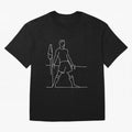Siuuu! (blck) Oversized T-Shirt Refresh FIFA World Cup 2026 for Fans of Haaland and Mbappe and Argentina and Brazil, Bringing Vintage Soccer Flavor, Modern Football Stars, National Flags and Final Night Emotion; Built for Supporters Chasing Trophy