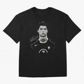 Cristiano Ronaldo Vintage Bootleg Oversized T-Shirt Discover Global Football Passion for FIFA World Cup 2026 Group Stage, Built around Haaland and Mbappe, England and Germany, Sports Nostalgia, International Competition, Famous Players and