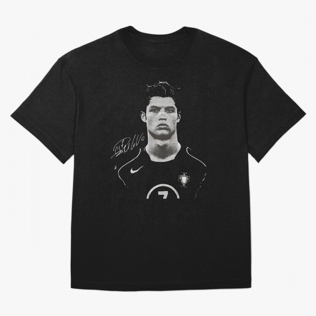 Cristiano Ronaldo Vintage Bootleg Oversized T-Shirt Discover Global Football Passion for FIFA World Cup 2026 Group Stage, Built around Haaland and Mbappe, England and Germany, Sports Nostalgia, International Competition, Famous Players and