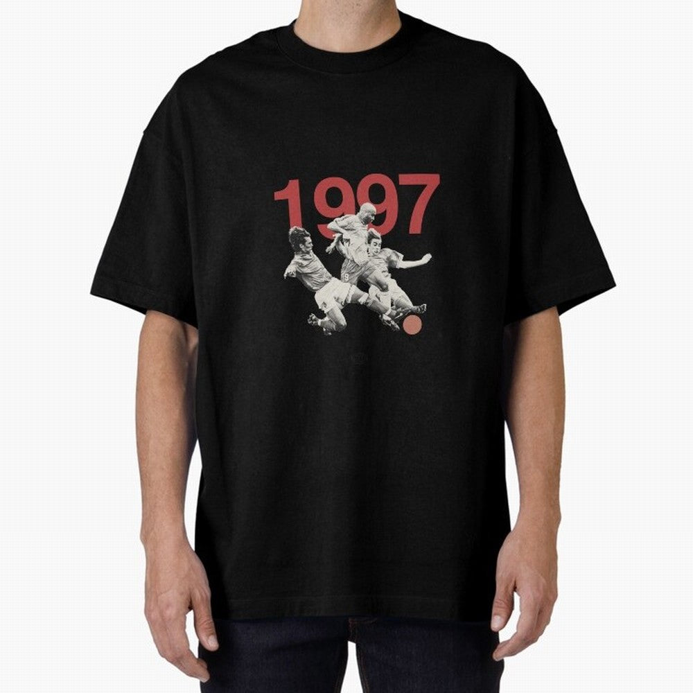 Ronaldo Maldini Cannavaro Tournoi de France 1997 Oversized T-Shirt Build FIFA World Cup 2026 Driven by CR7, Argentina and Brazil Energy, Stadium Memories, Football Loyalty, International Chants and Championship Tradition; Ideal for Fans Who Follow