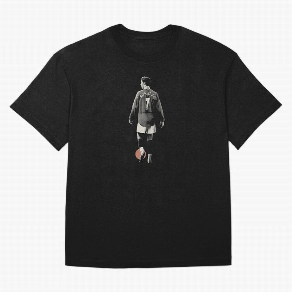 Cristiano Ronaldo CR7 Minimalist Oversized T-Shirt Stand Out with Spirit from Global Football Passion for FIFA World Cup 2026 Group Stage, Connected to Neymar, France and Portugal, Match Day Excitement, Supporter Culture, Golden Goals and Global