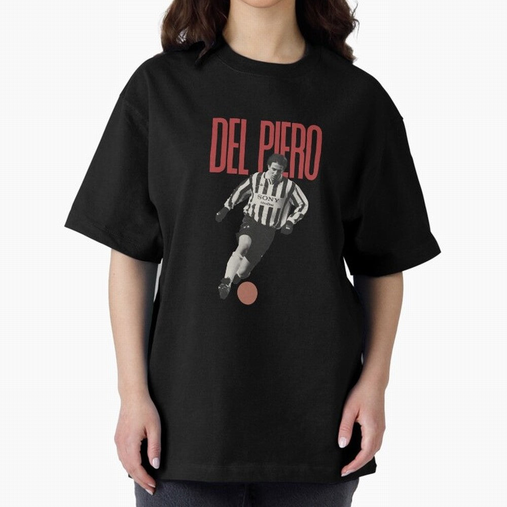 Alessandro Del Piero Minimalist Oversized T-Shirt Discover Match Day Hype around FIFA World Cup 2026 USA Canada Mexico, Messi, CR7 and Mbappe, Argentina and Brazil, Game Day Rituals, Football Legends, Country Pride and the Road to the Final; Ideal
