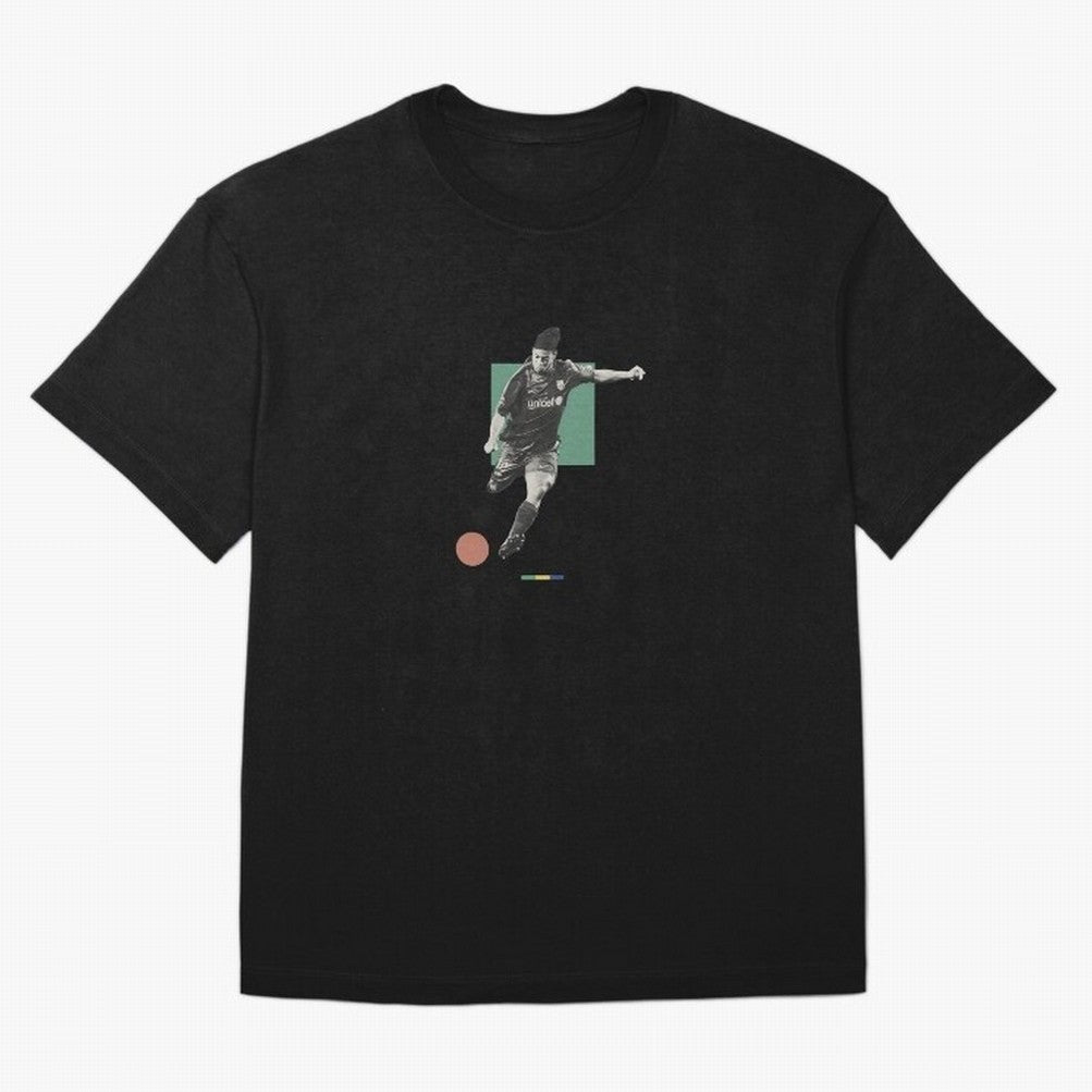 Ronaldinho Minimalist Oversized T-Shirt Show Support during Match Day Hype around FIFA World Cup 2026 USA Canada Mexico, Cristiano Ronaldo, Haaland and CR7, Brazil, Portugal and Argentina, Championship Spirit, Famous Goals, Roaring Crowds and