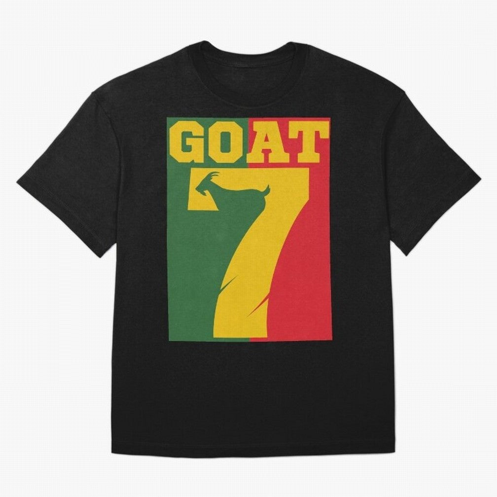 World Cup 2026 The Goat CR 7 Portugal Oversized T-Shirt Back the Journey through Global Football Passion for FIFA World Cup 2026, Inspired by Messi, Neymar and Mbappe, Portugal, Sports Nostalgia, International Competition, Famous Players and