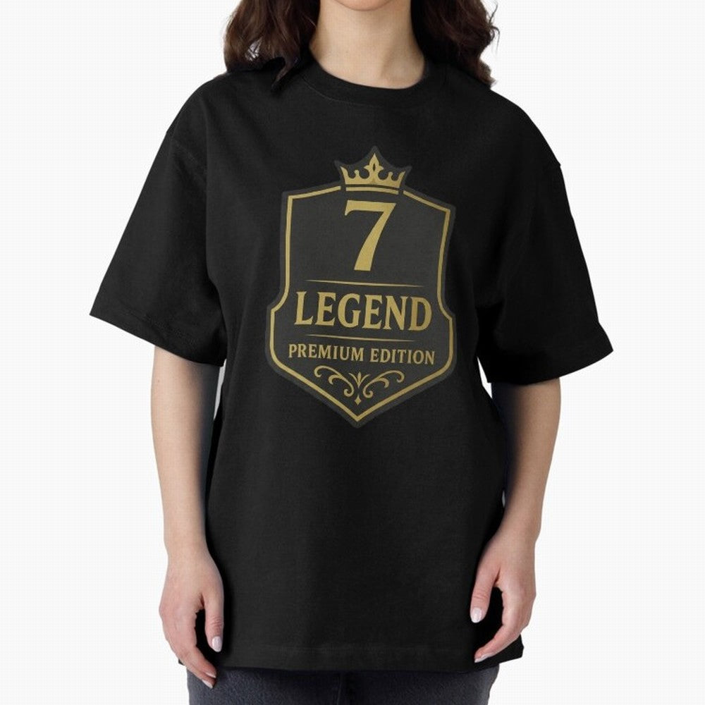 7Legend Football Inspired Number 7 T-Shirt Oversized T-Shirt Back the Journey through FIFA World Cup 2026 USA Canada Mexico Spirit, Built around Spain, Cristiano Ronaldo, Haaland and CR7, Football History, Final Match Energy, Crowd Noise and Once