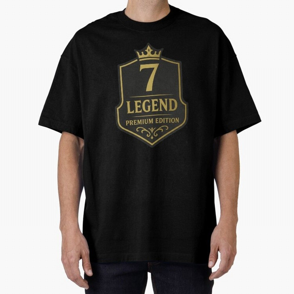 7Legend Football Inspired Number 7 T-Shirt Oversized T-Shirt Back the Journey through FIFA World Cup 2026 USA Canada Mexico Spirit, Built around Spain, Cristiano Ronaldo, Haaland and CR7, Football History, Final Match Energy, Crowd Noise and Once
