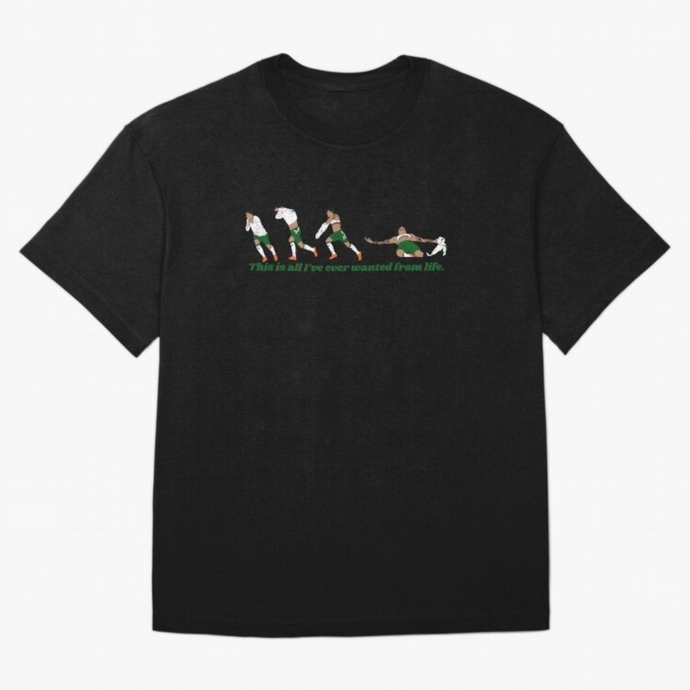 Troy Parrott Ireland Hat Trick Goal Celebration Minimalist Oversized T-Shirt Represent the Passion of FIFA World Cup 2026 for Fans of Neymar and Portugal, Bringing Game Day Rituals, Football Legends, Country Pride and the Road to the Final; Made