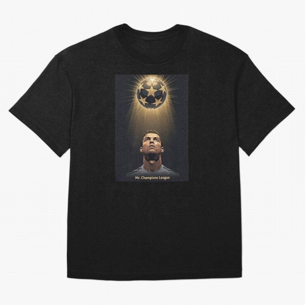 Ronaldo Madrid Oversized T-Shirt Join the Countdown to FIFA World Cup 2026 USA Canada Mexico with Neymar, Haaland and Cristiano Ronaldo, Brazil, Portugal and Argentina Energy, Classic Soccer Heritage, Championship Pressure, Fan Loyalty and