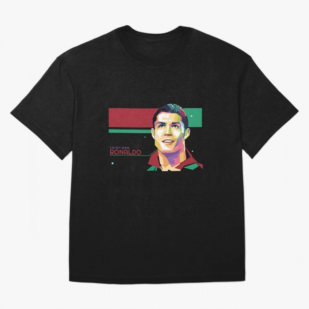 Cristiano Ronaldo ¨C Legendary Football Star & GOAT Artwork Oversized T-Shirt Stand Proud for FIFA World Cup 2026 USA Canada Mexico Spirit, Filled with Germany, Mbappe and Neymar, Stadium Chants, National Pride, Trophy Dreams and Unforgettable