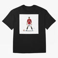 Cristiano Ronaldo CR7 Man Utd Oversized T-Shirt Join the Countdown to FIFA World Cup 2026 USA Canada Mexico for Fans of CR7 and Brazil, Bringing Vintage Soccer Flavor, Modern Football Stars, National Flags and Final Night Emotion; Made for Die Hard