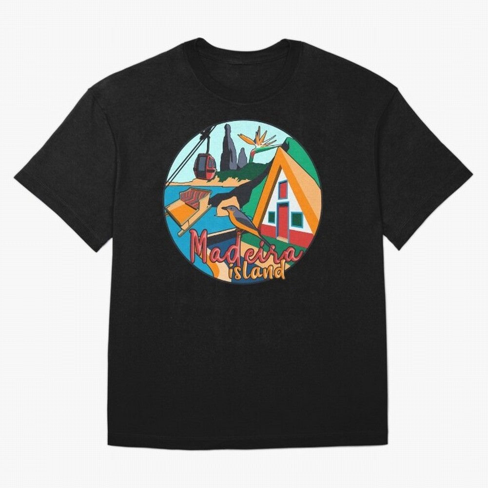 Madeira Island Oversized T-Shirt Join Supporters Worldwide for FIFA World Cup 2026 Group Stage for Fans of Neymar, Haaland and Cristiano Ronaldo and Argentina and Brazil, Bringing Tournament Hype, Historic Matchups, Family Viewing Parties and
