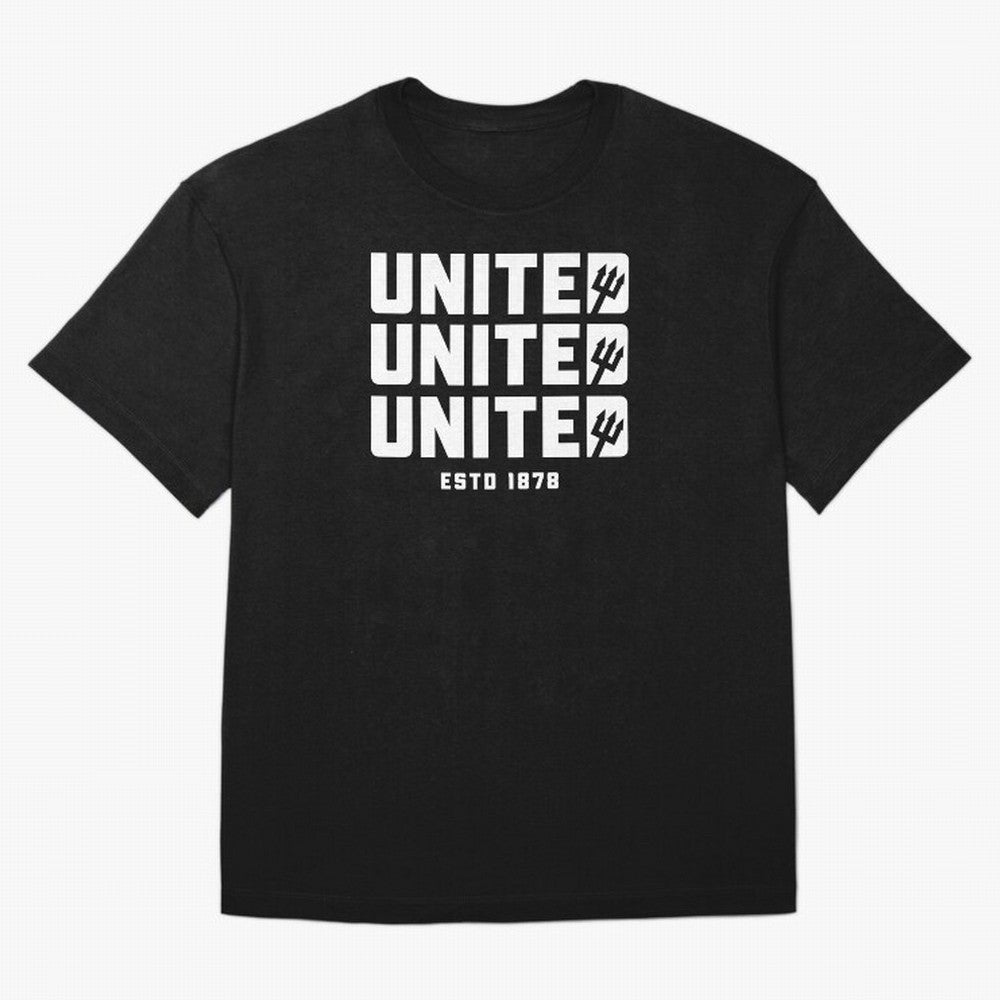 Manchester United United United Oversized T-Shirt Celebrate Unforgettable Nights in Global Football Passion for FIFA World Cup 2026, Capturing Neymar, Haaland and Cristiano Ronaldo, Spain and Netherlands, Football Festival Excitement, Trophy