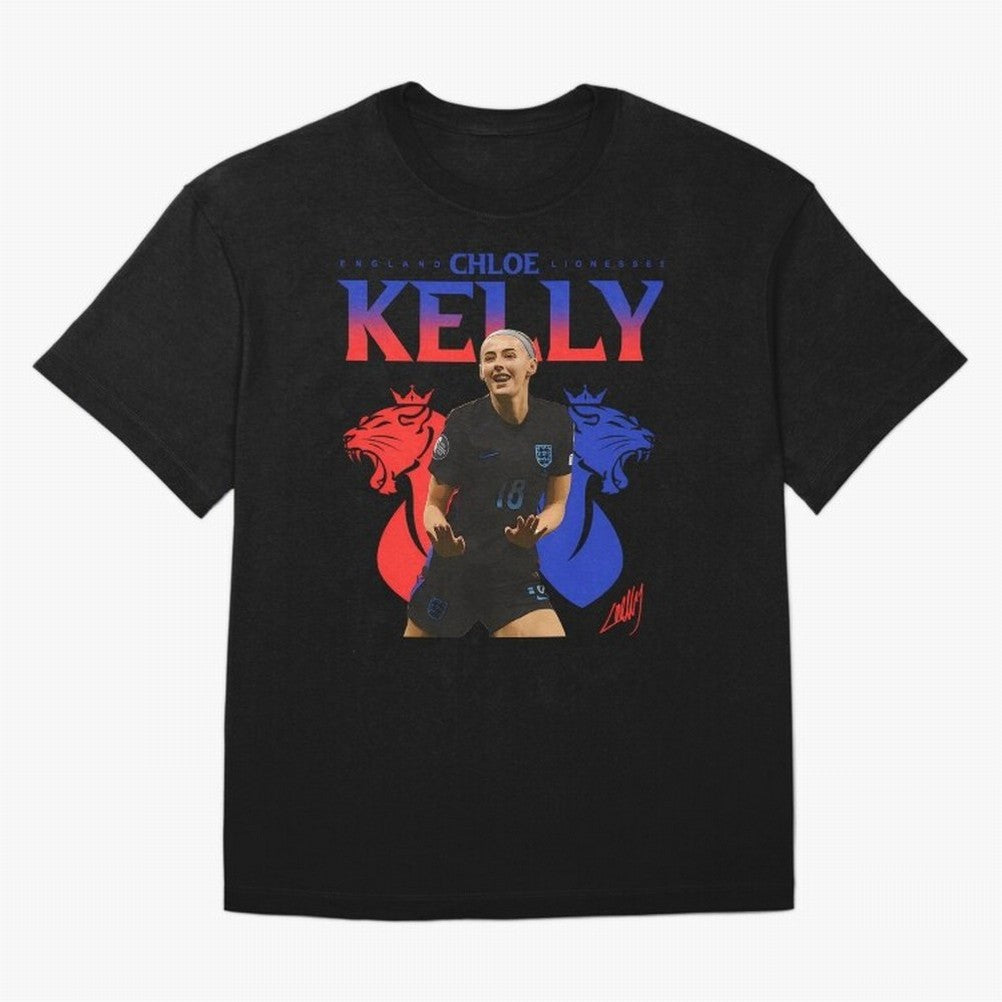 Chloe Kelly Oversized T-Shirt Share Match Day Hype around FIFA World Cup 2026, Messi and Cristiano Ronaldo, Brazil, Goal Celebration Energy, Supporter Heritage, Football Icons and Worldwide Tournament Joy; Great for Supporters Who Love Legendary