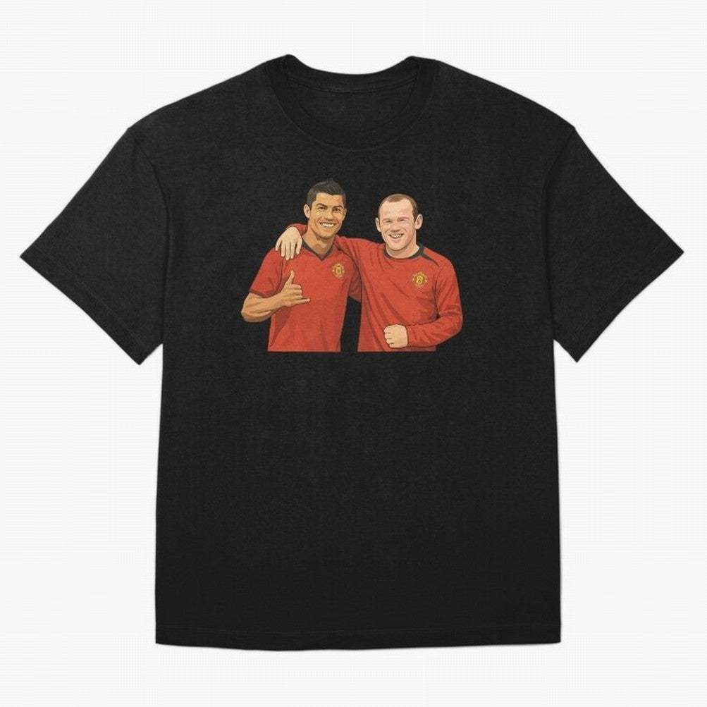 Ron & Roon Oversized T-Shirt Carry the Dream of Match Day Hype around FIFA World Cup 2026 USA Canada Mexico, CR7, France and Portugal, Championship Spirit, Famous Goals, Roaring Crowds and International Football Unity; Ideal for Football Dads,