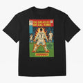 CR7 comic cover Oversized T-Shirt Celebrate Every Goal in FIFA World Cup 2026 Spirit, Driven by Argentina and Brazil, Cristiano Ronaldo, Champion Mindset, Group Stage Buzz, Knockout Tension and Passionate Fan Culture; Ideal for Football Dads,