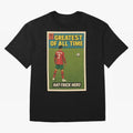 CR7 Comic Oversized T-Shirt Bring Retro Soccer Energy to FIFA World Cup 2026 Group Stage for Fans of Haaland and Mbappe and Argentina, Bringing Worldwide Fan Energy, Dramatic Goals, Stadium Lights and Championship Celebrations; Ideal for Football