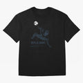 Artistic Strike Oversized T-Shirt Share the Excitement of FIFA World Cup 2026 Group Stage for Fans of Haaland and Mbappe and England and Germany, Bringing Championship Spirit, Famous Goals, Roaring Crowds and International Football Unity; Built for