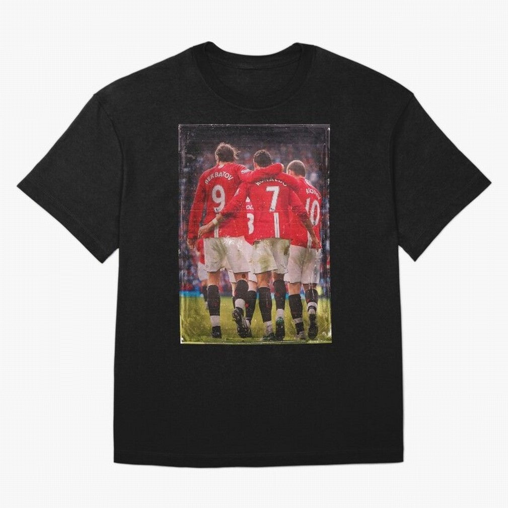 Ronaldo Berbatov Rooney Oversized T-Shirt Share Global Football Passion for FIFA World Cup 2026, Filled with Haaland, Netherlands, Goal Celebration Energy, Supporter Heritage, Football Icons and Worldwide Tournament Joy; Made for Collectors Who