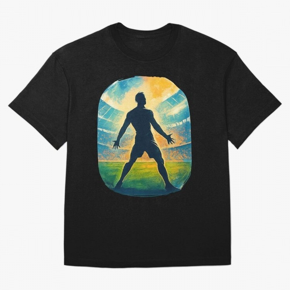 Cristiano Ronaldo CR7 Oversized T-Shirt Show Passion for the Stars of Match Day Hype around FIFA World Cup 2026, Cristiano Ronaldo, Haaland and CR7, Germany, Worldwide Fan Energy, Dramatic Goals, Stadium Lights and Championship Celebrations; Ideal