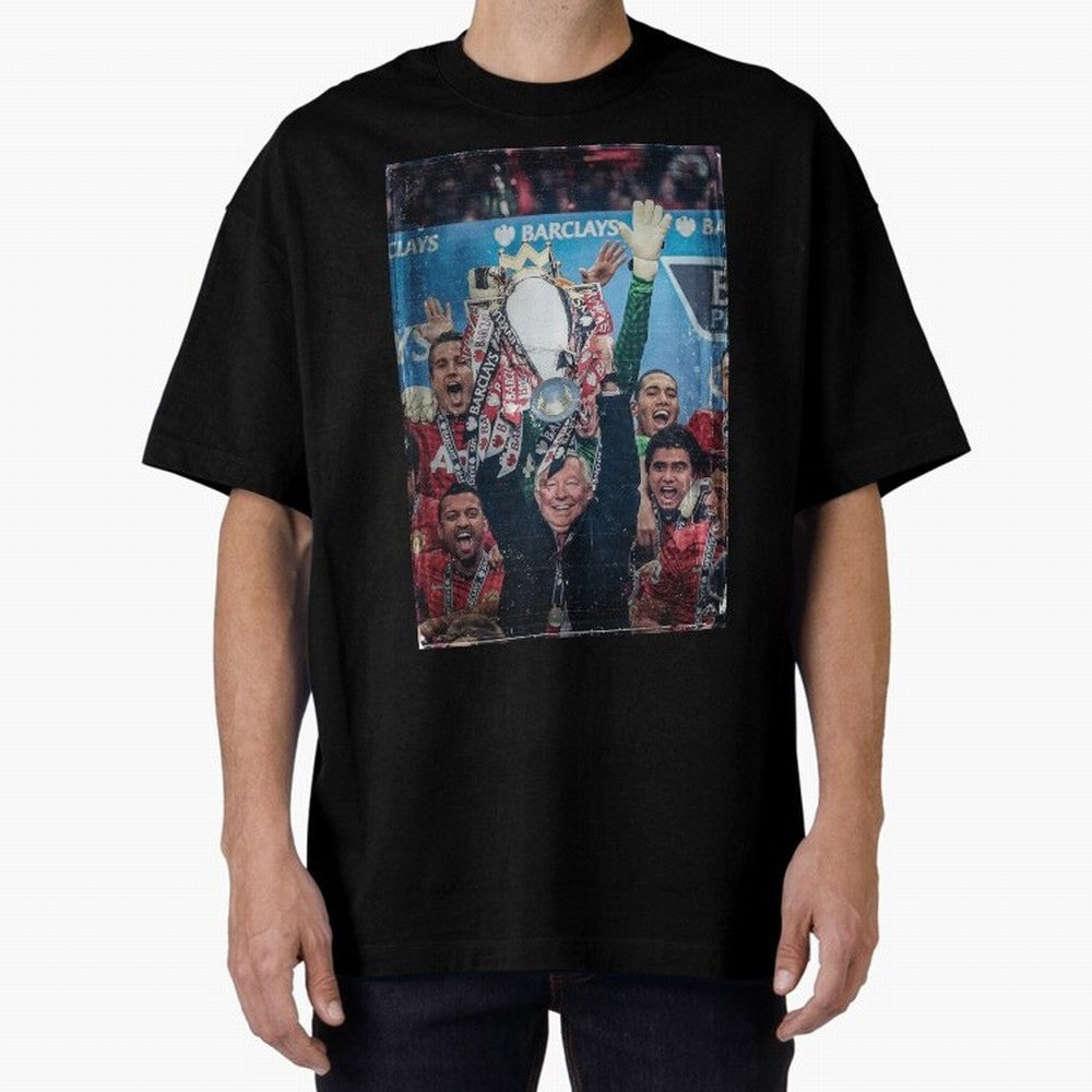 Sir Alex Ferguson Vintage Oversized T-Shirt Join Supporters Worldwide for FIFA World Cup 2026 Inspired by CR7, Argentina and Brazil Energy, Supporter Pride, Iconic Celebrations, Legendary Names and Global Match Day Energy; Ideal for Passionate Fans