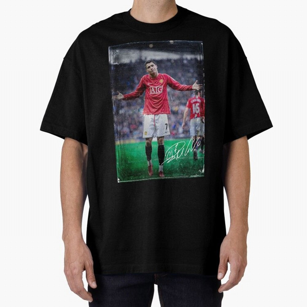 Cristiano Ronaldo Oversized T-Shirt Celebrate Every Goal in the FIFA World Cup 2026 Group Stage Journey through Cristiano Ronaldo Highlights, Argentina Pride, Championship Spirit, Famous Goals, Roaring Crowds and International Football Unity;
