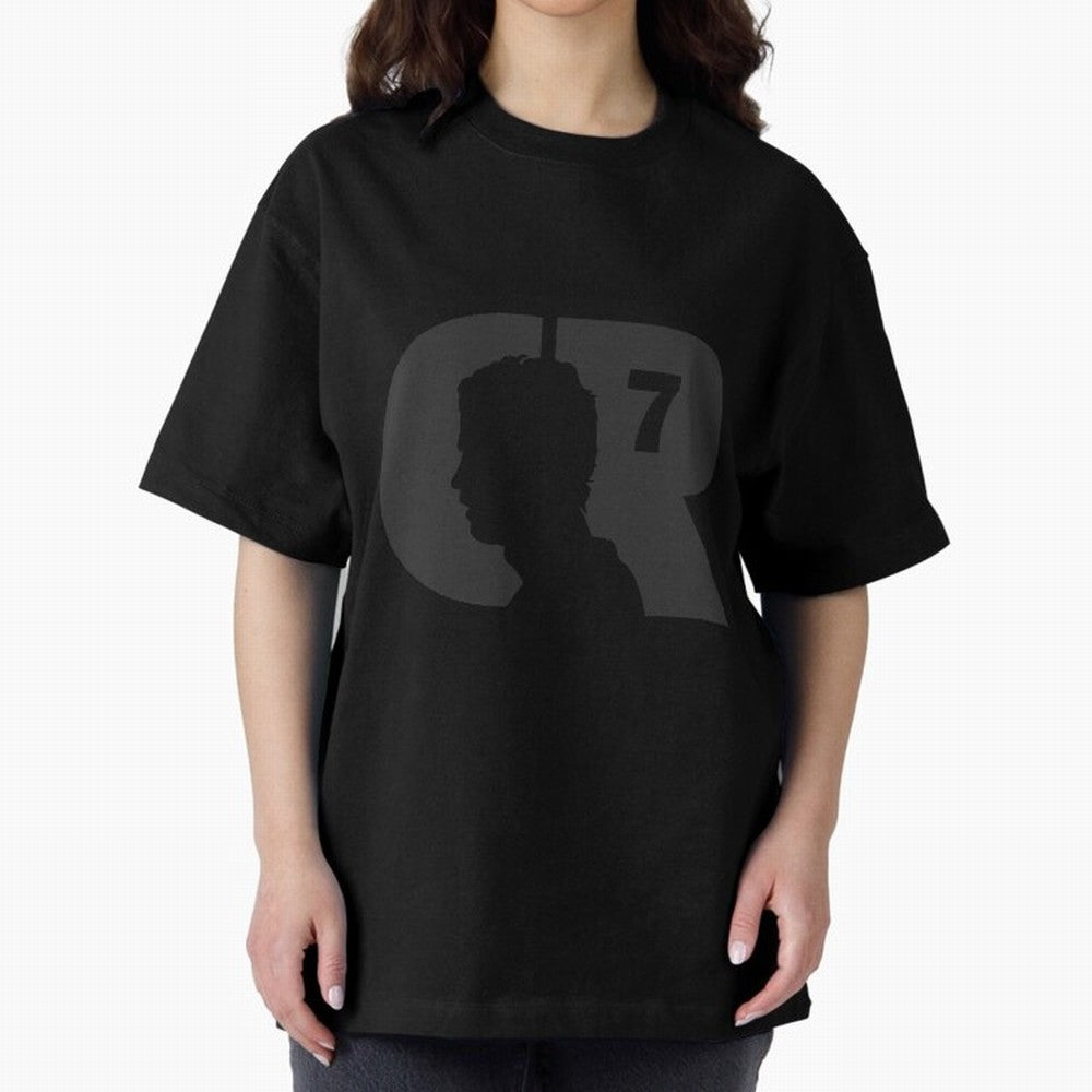 CR7 Cristiano Ronaldo Oversized T-Shirt Bring a Champion Mindset to FIFA World Cup 2026 Spirit, Inspired by Brazil, Portugal and Argentina, Mbappe and Neymar, Football Festival Excitement, Trophy Ambitions, Country Rivalries and Star Player Buzz;