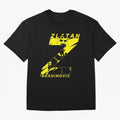 Zlatan Ibrahimovic Swedish God Gjq588 Oversized T-Shirt Carry Global Football Passion for FIFA World Cup 2026, with Messi and Cristiano Ronaldo, France, Global Supporter Spirit, Legendary Goals, National Colors and Tournament Celebration; Ideal for